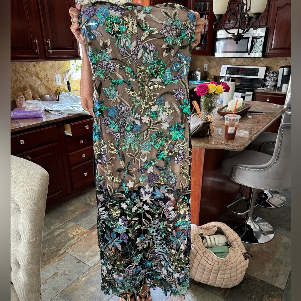 Beautiful detailed and sequined dress